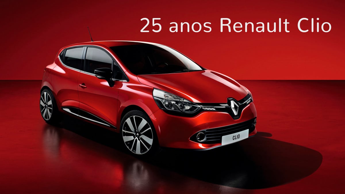 Renault Clio 25th birthday