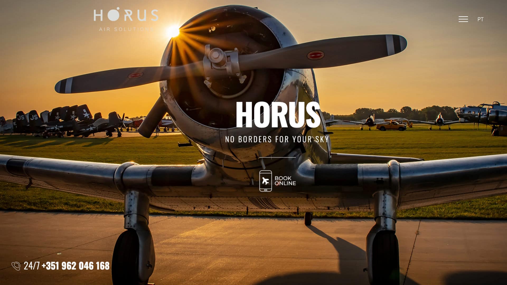 Website Fly Horus